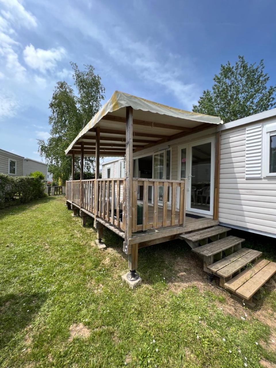 Mobil-Home 4 Etoiles Avec Piscine Proche De Blois Onzain Kültér fotó
